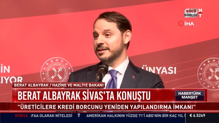 Berat Albayrak Sivas'ta konuştu