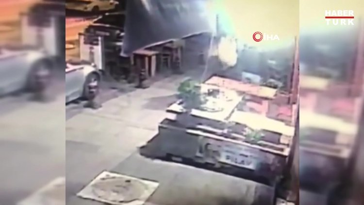 Tartıştığı şahsa böyle kurşun yağdırdı