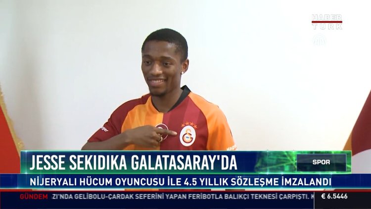 Jese Sekidika Galatasaray'da