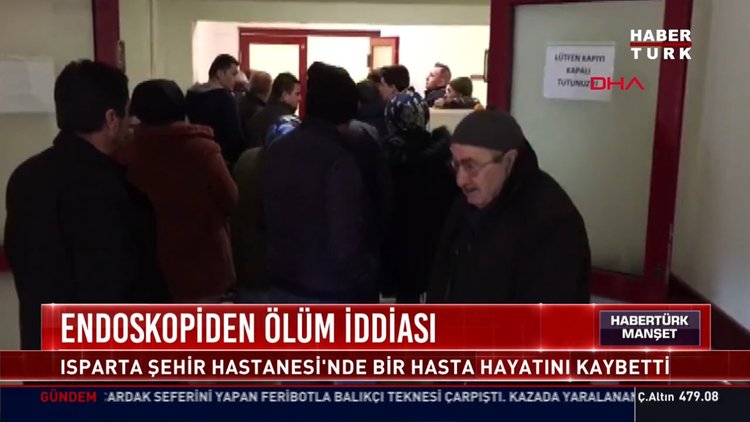 Endoskopiden ölüm iddiası