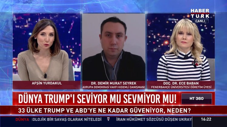 Dünya Trump'ı seviyor mu sevmir mu!