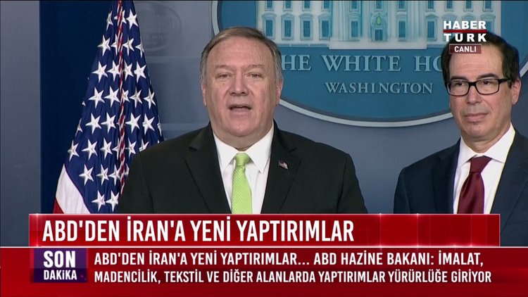 ABD'den İran'a yeni yaptırımlar