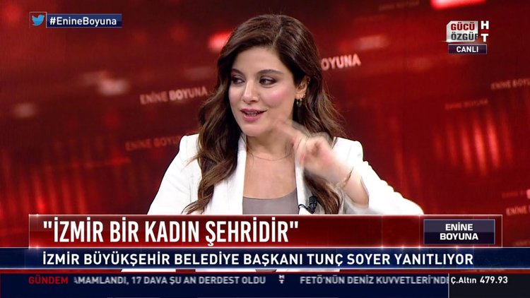 İzmir Büyükşehir Belediye Başkanı Tunç Soyer Habertürk'te