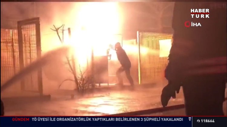 İtfaiye eri faciayı önledi