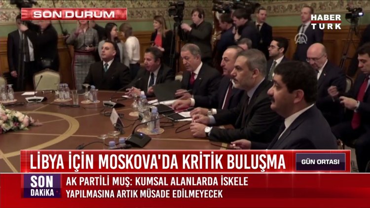 Libya için Moskova'da kritik buluşma