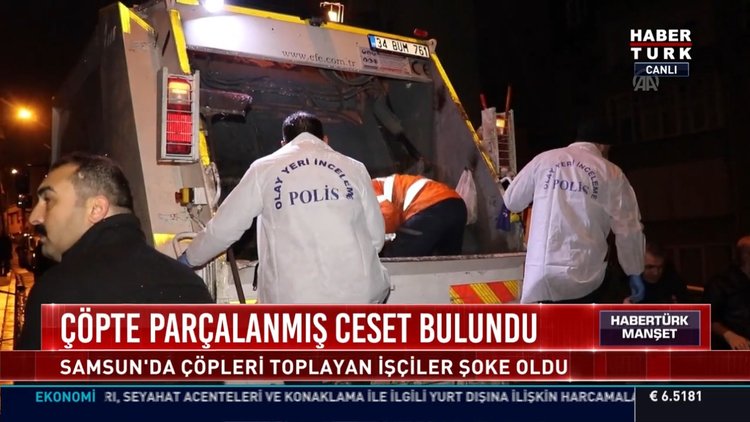 Çöpte parçalanmış ceset bulundu