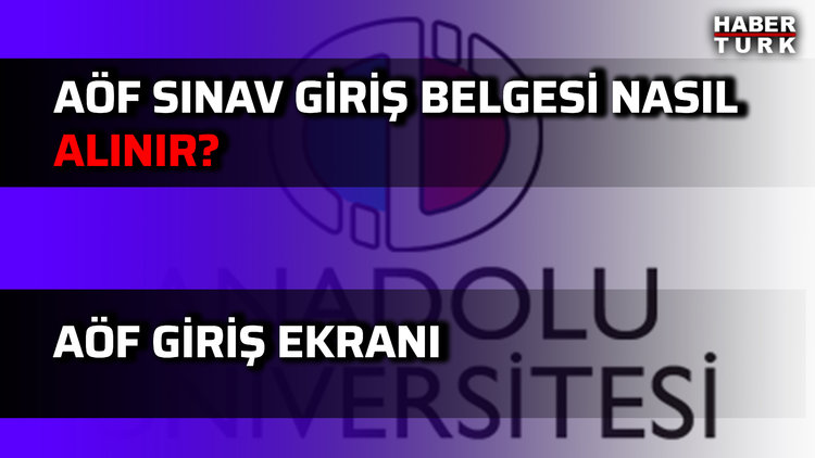 AÖF Soruları açıklandı! AÖF Giriş ekranı