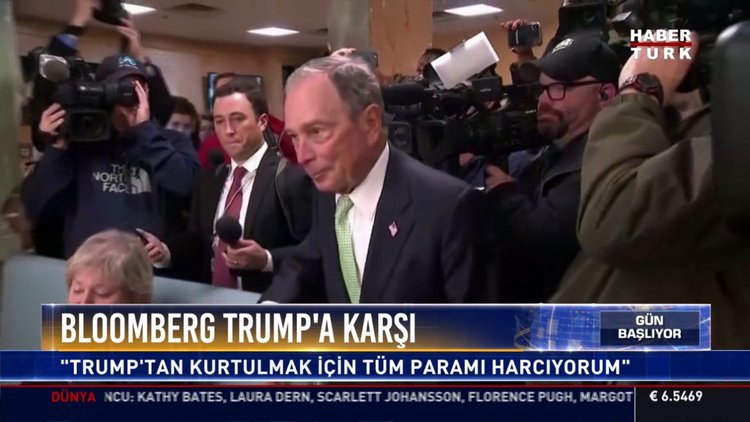 Bloomber Trump'a karşı