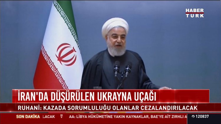 Ruhani'den düşürülen uçakla ilgili önemli açıklamalar!