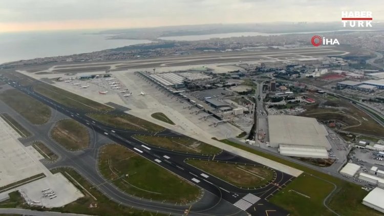 Atatürk Havalimanı kargo bölümünde yıkım tamamlandı