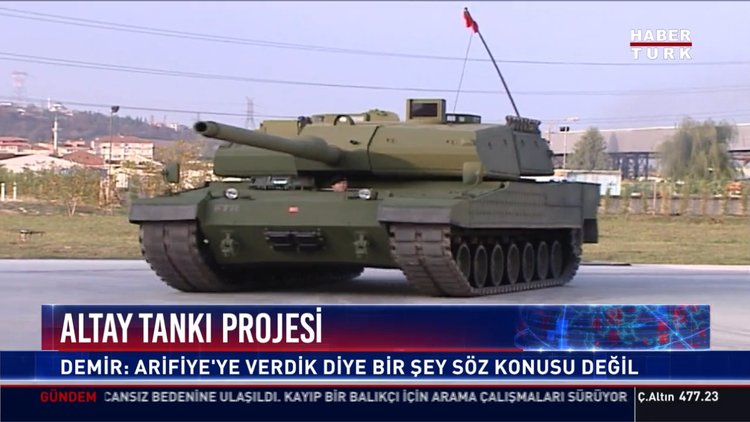 Altay tankı projesi