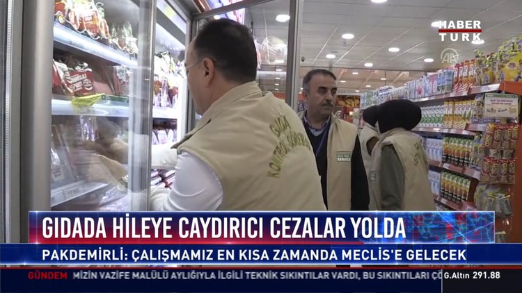 Gıdada hileye caydırıcı cezalar yolda