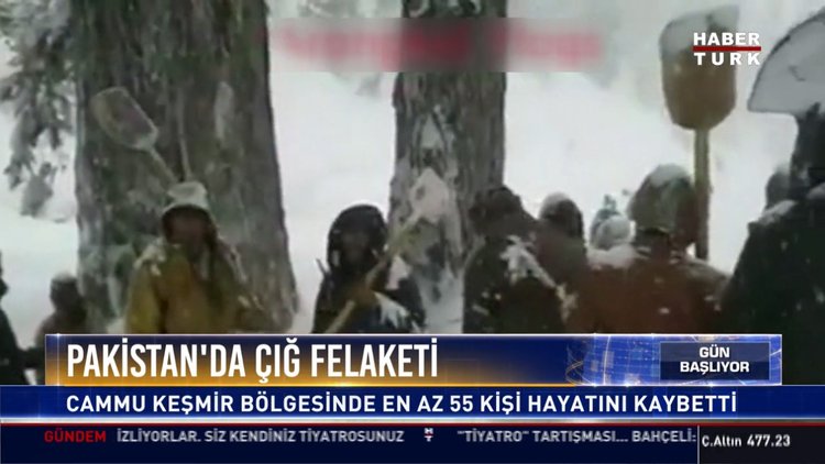 Pakistan'da çığ felakati