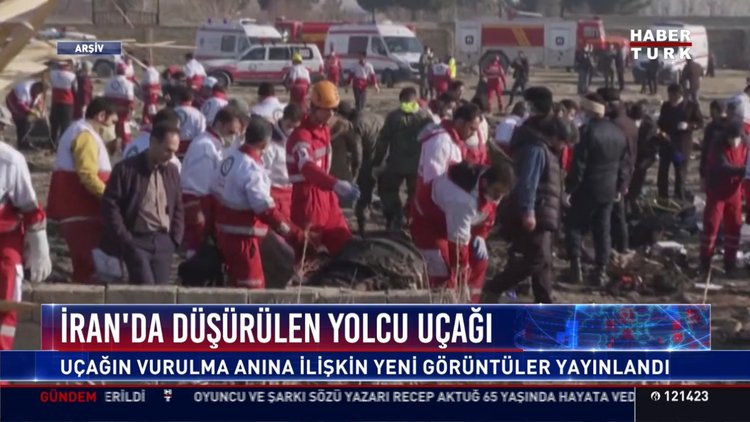 Uçağın vurulma anına ilişkin yeni görüntüler yayınlandı