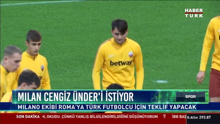 Milan Cengiz Ünder'i istiyor