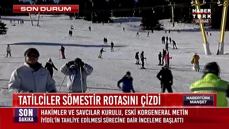 Uludağ tatilcileri bekliyor