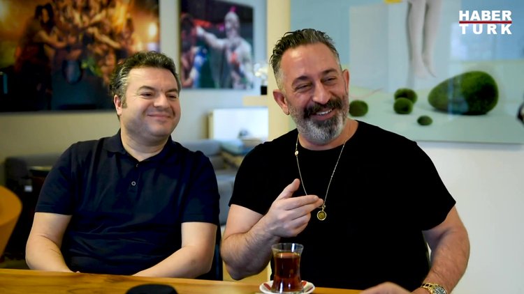 Cem Yılmaz - Çağlar Çorumlu Habertürk HT Stüdyo'da
