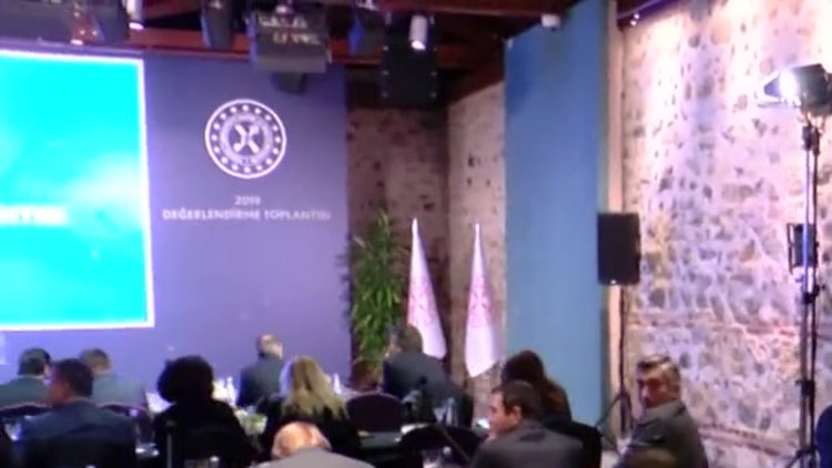 Hazine ve Maliye Bakanı Berat Albayrak 2019 Değerlendirme Toplantısı'nda konuştu