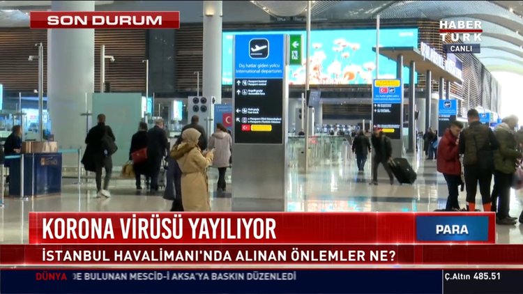 Koronavirüsü yayılıyor!