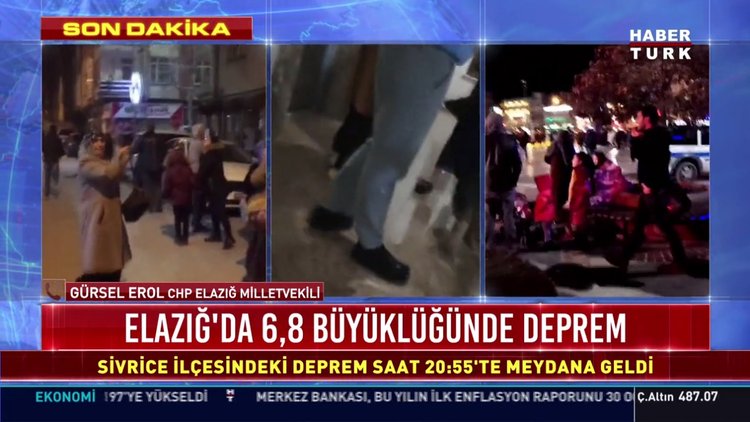 Son dakika: Elazığ'da 6,8 büyüklüğünde deprem! Deprem Malatya, Diyarbakır ve Adıyaman'da hissedildi