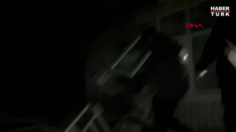 Elazığ'daki deprem kameralara böyle yansıdı