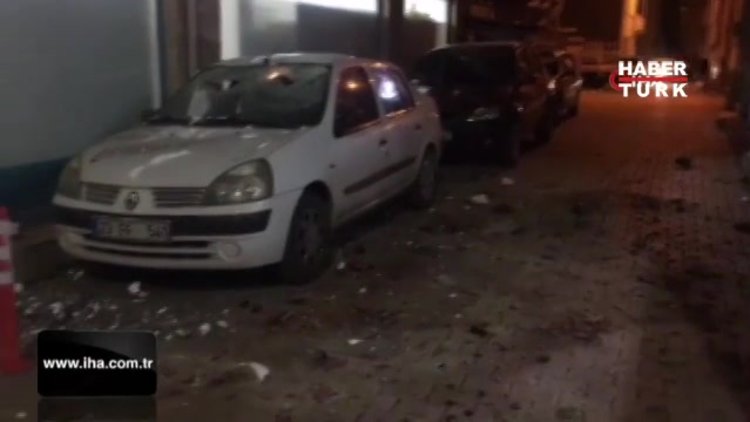 Elazığ'da 6,5 büyüklüğünde deprem! Deprem sonrası kamerada