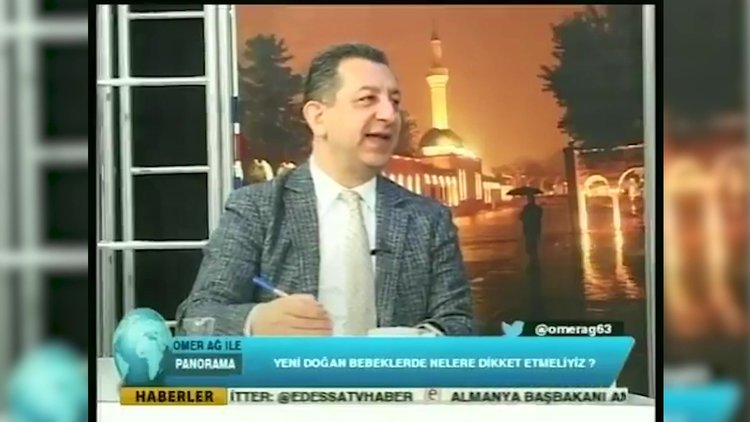 Şanlıurfa yerel televizyonunda Elazığ merkezli deprem anı