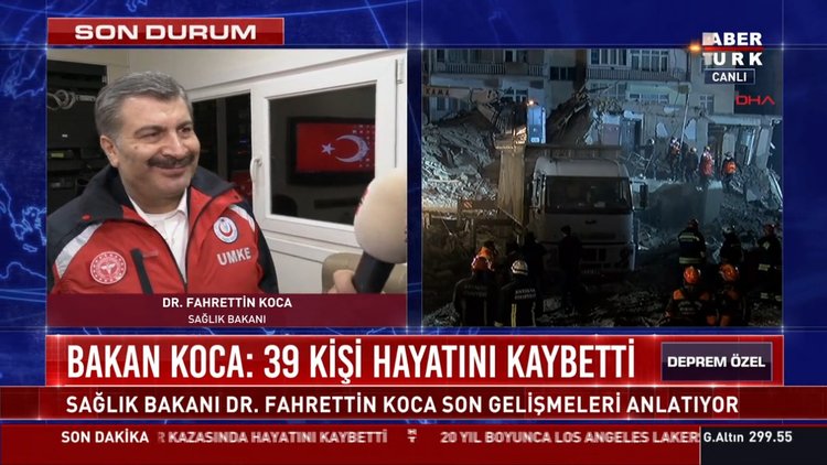 Sağlık Bakanı Fahrettin Koca Habertürk'e konuştu