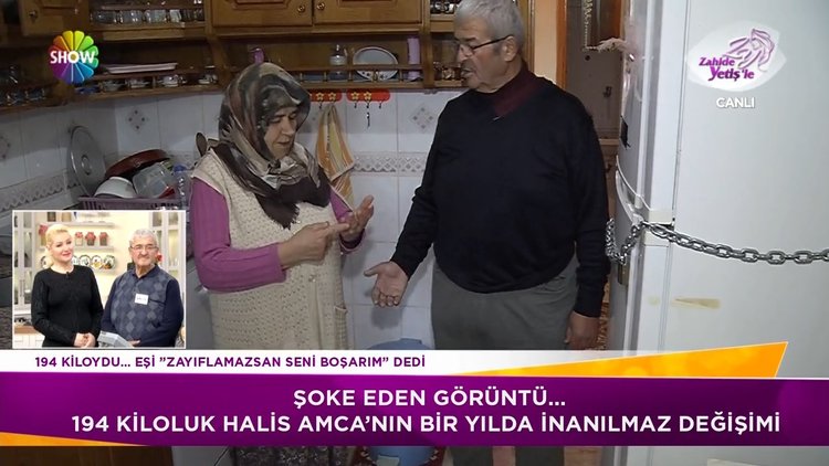 Halis amca kaç kilo verdi?