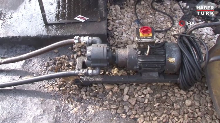 Adana'da bir kişinin toprağa tanker gömerek kaçak akaryakıt sattığı belirlendi