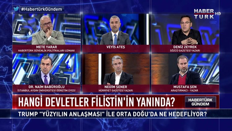 Habertürk Gündem - 28 Ocak 2020 (Trump &quot;Yüzyılın Anlaşması&quot; ile Ortadoğu&#039;da ne hedefliyor?)