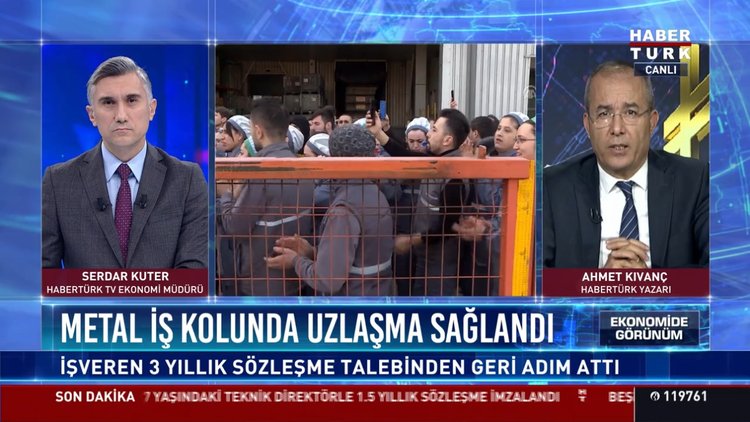 Metal iş kolunda uzlaşma sağlandı