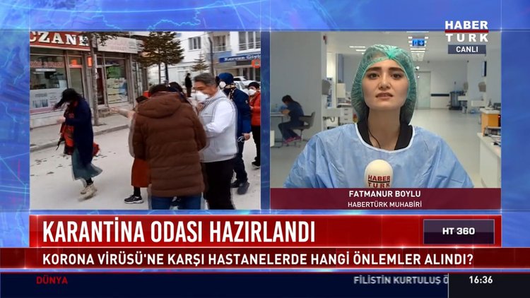 Karantina odası hazırlandı