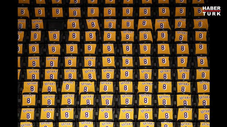 Kobe Bryant, 'evinde' anıldı!