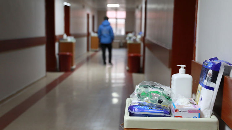 Sağlık Bakanlığı Vuhan'dan gelenlerin bulunduğu hastaneden görüntüleri paylaştı