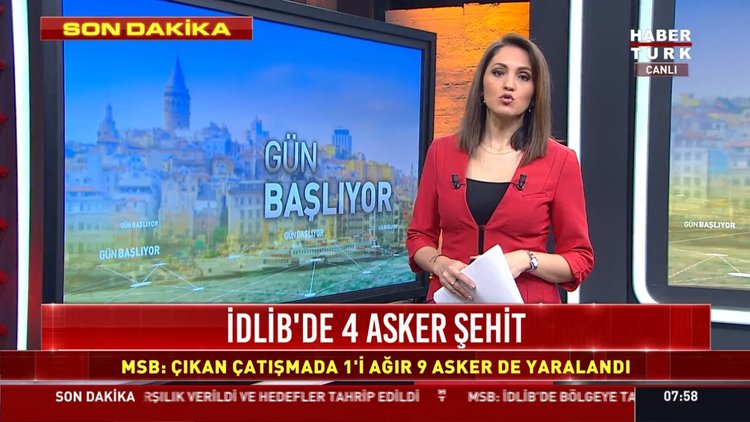 İdlib'de 4 asker şehit oldu, 9 asker yaralandı