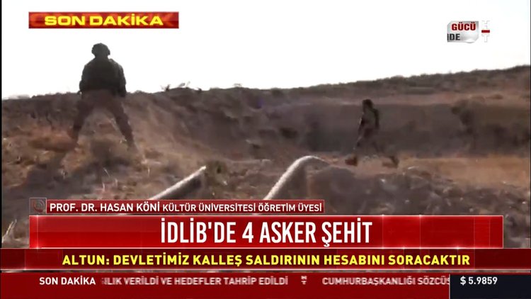 İdlib'de 4 asker şehit