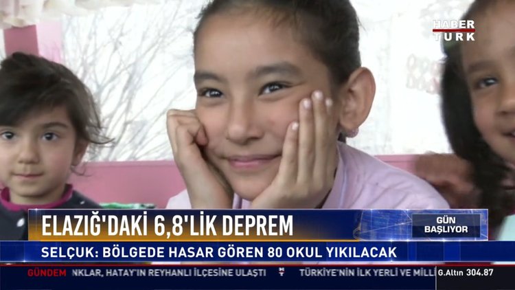 Elazığ'daki 6,8'lik deprem