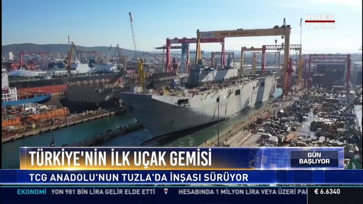 Türkiye'nin ilk uçak gemisi