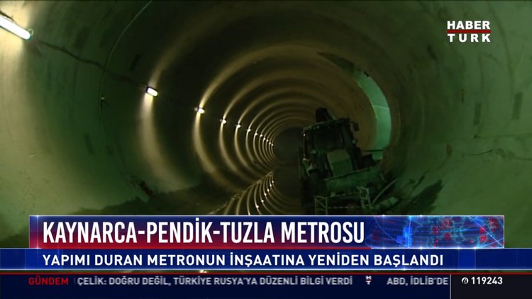 Kaynarca-Pendik-Tuzla metrosu