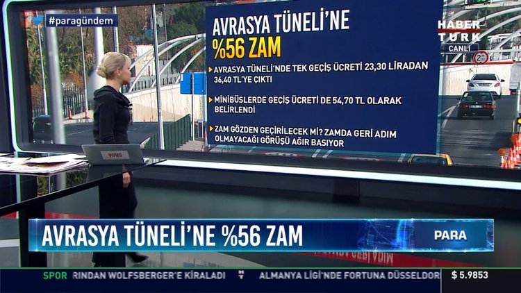 Avrasya Tüneli'nden geçiş ücretleri ne kadar?