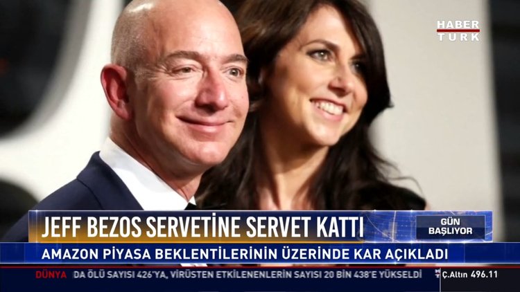 Jeff Bezos servetine servet kattı
