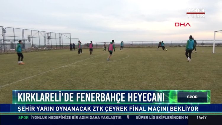 Kırklareli'de Fenerbahçe heyecanı