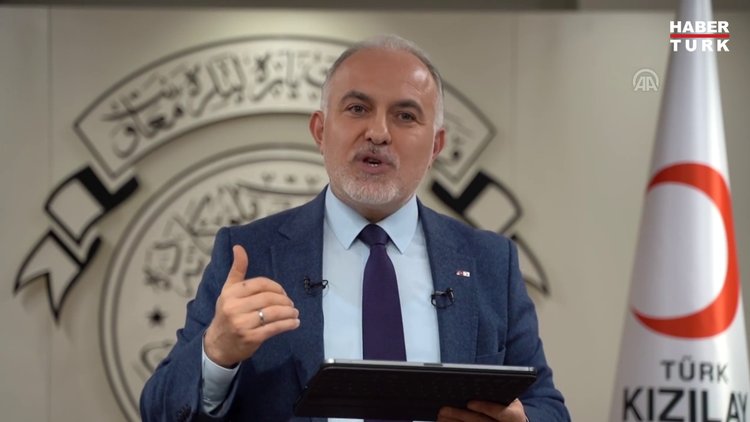Türk Kızılay Genel Başkanı Kerem Kınık'tan "bağış" tartışmalarına ilişkin açıklama