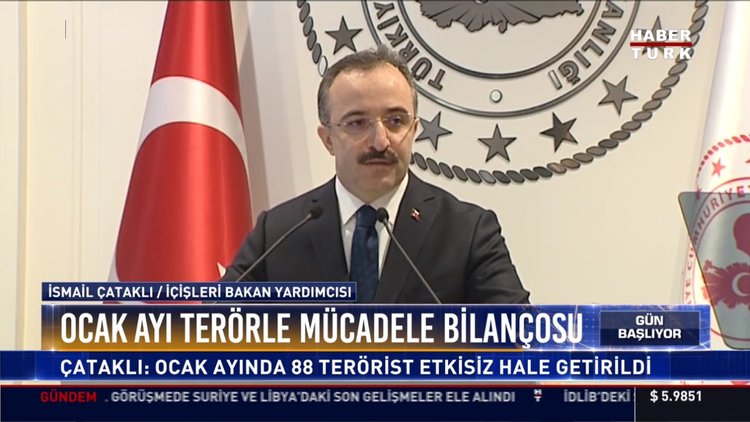 Ocak ayı terörle mücadele bilançosu