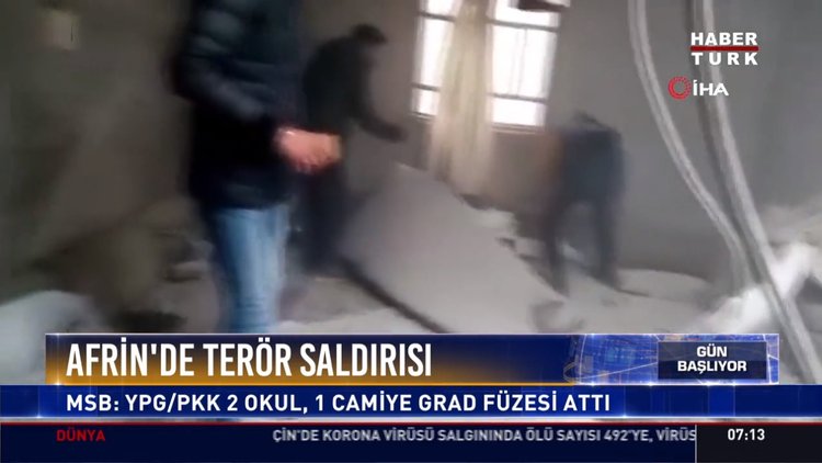 Afrin'de terör saldırısı