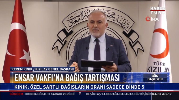 Ensar Vakfı'na bağış tartışması