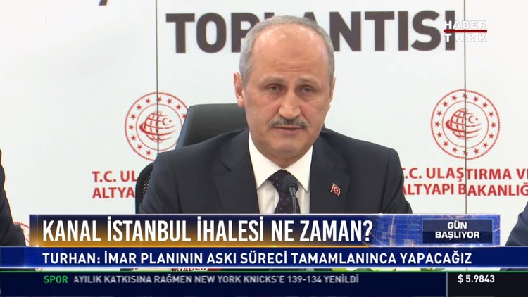 Kanal İstanbul ihalesi ne zaman?