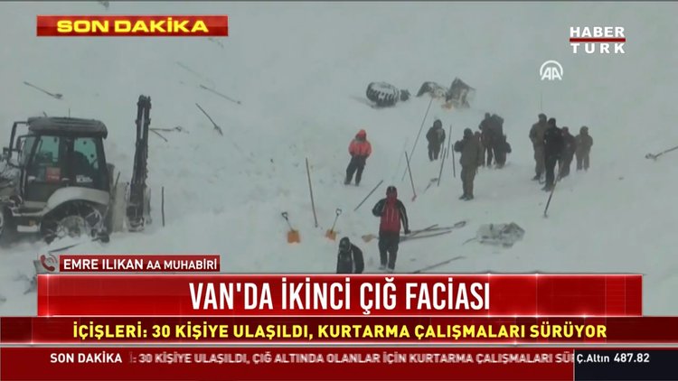 Vanda ikinci çığ faciası