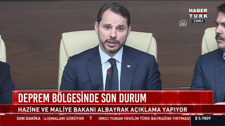 Hazine ve Maliye Bakanı Albayrak Elazığ'da açıklama yaptı
